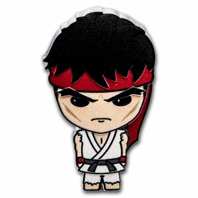 2021年　ストリートファイター銀貨　リュウ銀貨　999 チビシリーズ 2021 Niue 1 oz Silver Chibi Coin Collection: Street Fighter Ryu | eBay