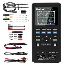 2C42 Handheld Oscilloscope Multimeter 2 in 1 Multifunction Tester 2CH+DMM 40Mhz