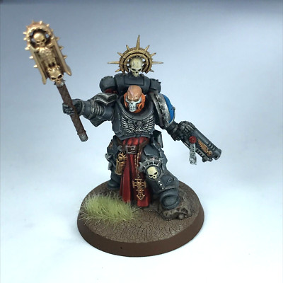 Space Marine Primaris Chaplain - bemalt - Warhammer 40K C3330