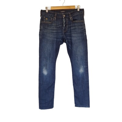 Scotch & Soda Amsterdam Ralston Men's Blue Button Fly Jeans el Gaucho W30 L30