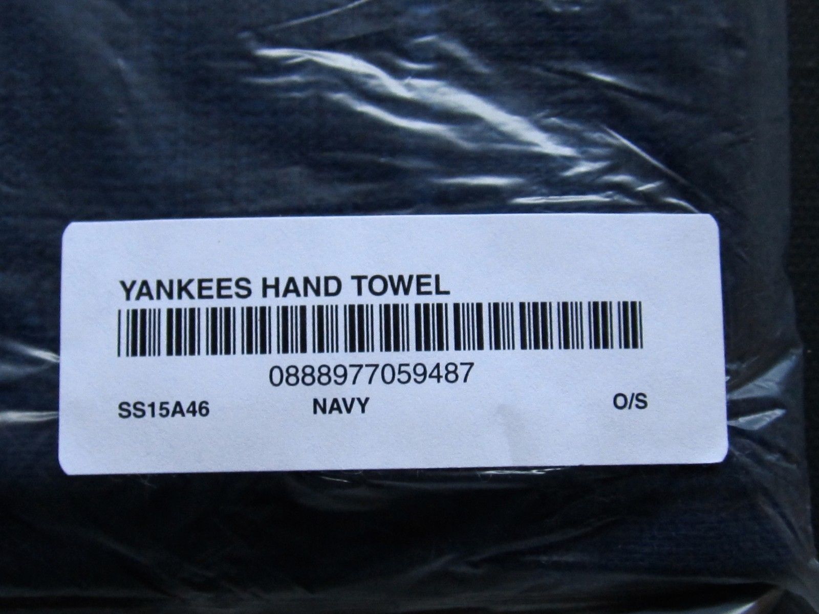 SUPREME x '47 BRAND NEW YORK YANKEES HAND TOWEL NAVY S/S 2015 NYC