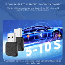 CarlinKit 5.0 MINI Ultra Wireless CarPlay Android Auto Adapter Auto ConnectionTu