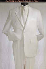 Mens Stylish White Tuxedo
