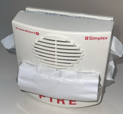 Simplex 49VO-WWF TrueAlert ES Wall Mount Addressable Strobe (White) eBay