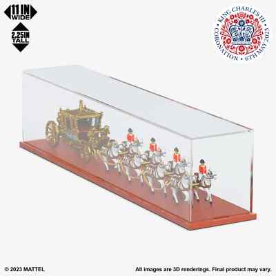 Matchbox Collectors 1762 Gold State Coach 2023 King Charles III