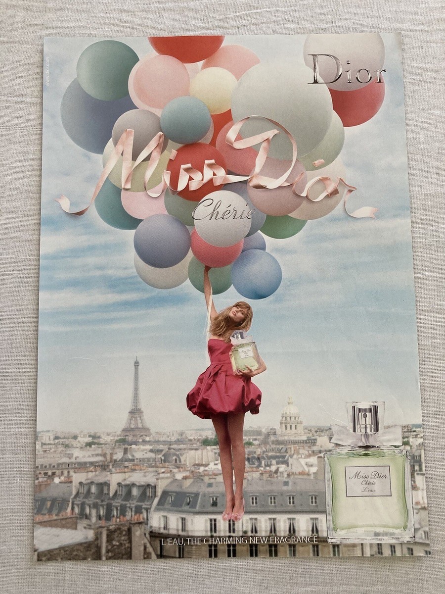 Miss Dior Cherie Balloon Ad 2009 Dior CATE BLANCHETT Print Ad D/S