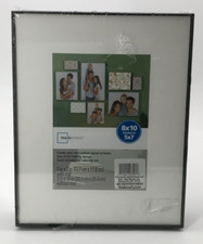 Mainstays 8x10 Front Loading Picture Frames, Set of 3 - New from Old Stock