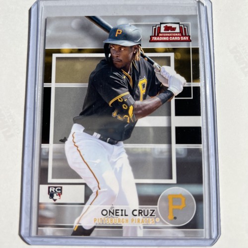 2022 Topps Trading Card Day Oneil Cruz Rookie Pittsburg Pirates EBay