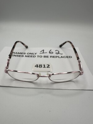 Superflex SF-530 C-3 53-16-140 Pink Full Rim Metal Eyeglasses Frame