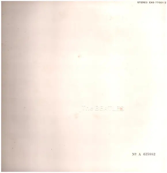 2xLP The Beatles White Album INSERT / INCL. PHOTOS, POSTER JAPAN
