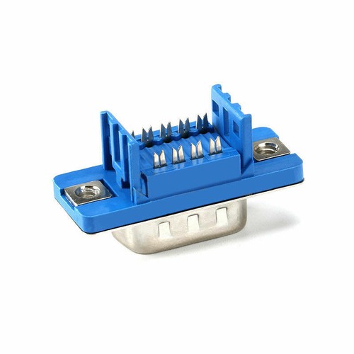 9 Pin Press IDC Ribbon Cable Connector Serial DB9 RS232 Male Plug Female Socket - Picture 3 of 5
