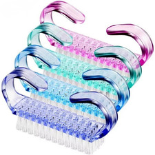 10 Pack Nail Brush Hand Finger Scrubbing Cleaning Brushes Manicure Dust Remover