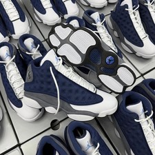 Air Jordan 13 Flint Grey Retro Navy University Blue 2026 IW3808-400 SIZE 13
