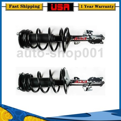 2 Front FCS Struts Coil Spring Strut For Toyota Sienna FWD 3.3L 2006 2005 2004