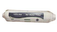 Future Way RV Water Filter Cartridge Replacement For Odor Sediment E11