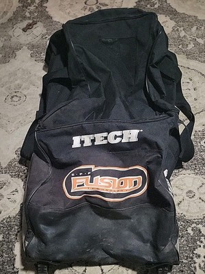 Bauer ITECH 2800 GOALIE HOCKEY GEAR EQUIPMENT BAG VINTAGE WHEELS 44'' x 20'' x 20''