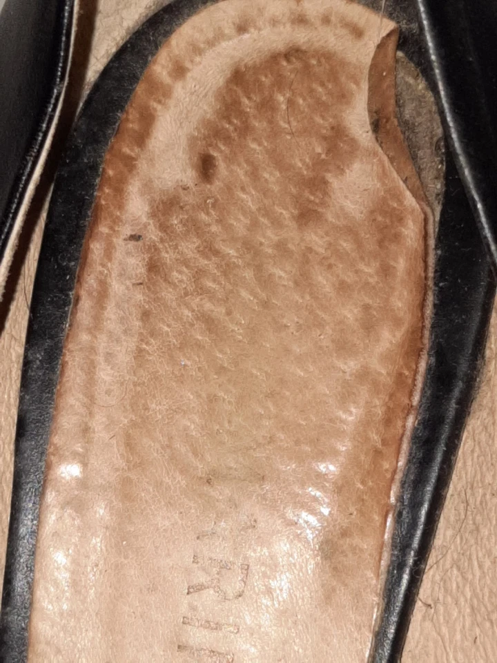 Décolleté Tutta In Pelle E Cuoio Da Hostess Di Volo Molto Molto Usats - Immagine 4 di 4