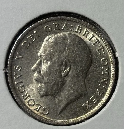 1911 George V Sixpence — photo from the most recent tracked eBay sale