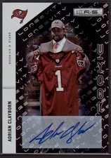 2011 Adrian Clayborn Rookies & Stars Longevity  Auto  RC 100/150 #152 (A9214)