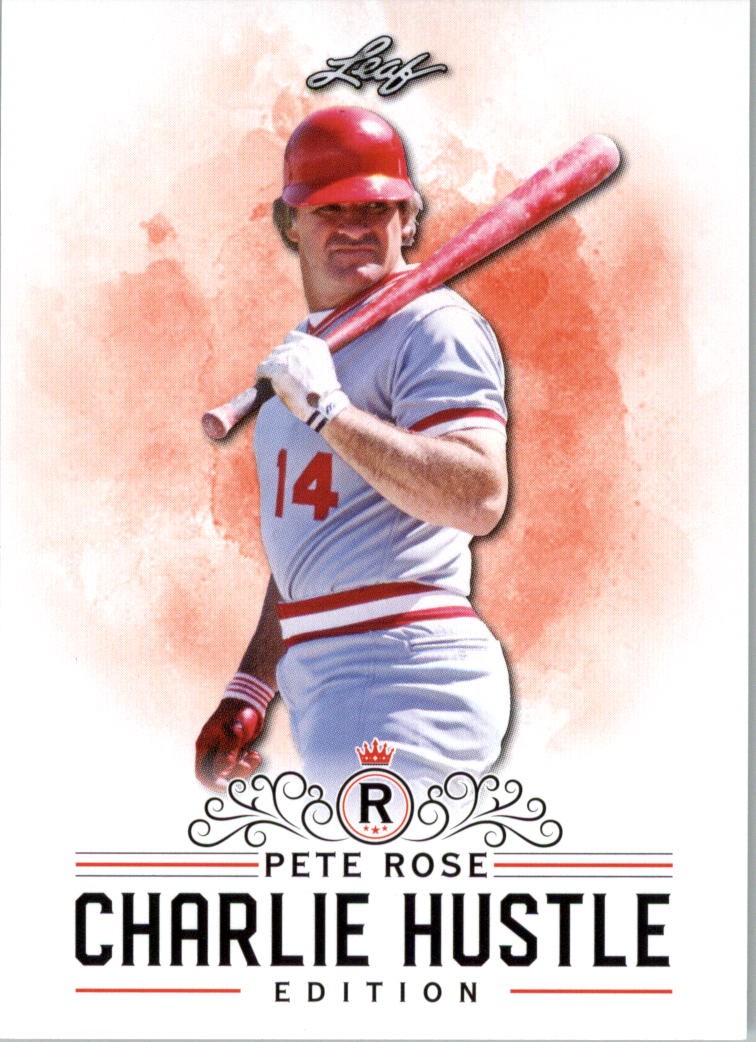 2020 Leaf Pete Rose Charlie Hustle Edition #3 Pete Rose - BB