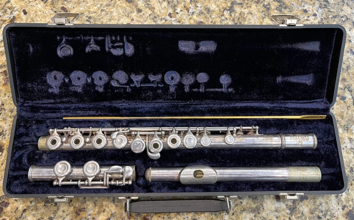 Vintage Artley Flute In Flutes for sale - eBay