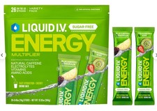 Liquid I.V. Energy Multiplier Sugar-Free Variety Pack, 26 pk.