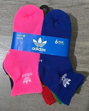 adidas Originals Quarter Socks, Multi Color in size Medium 2Y-5Y
