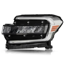 For 2022-2024 Ford Expedition Full LED Headlight W/ Chrome trim strip Left Side