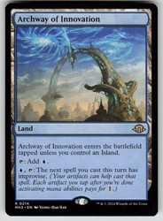 Archway of Innovation - Modern Horizons 3 - #214 Rare Land