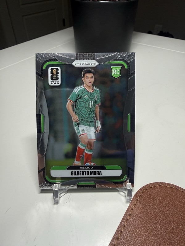 Gilberto Mora RC 2026 Panini Prizm FIFA World Cup #290 Base Rookie Mexico