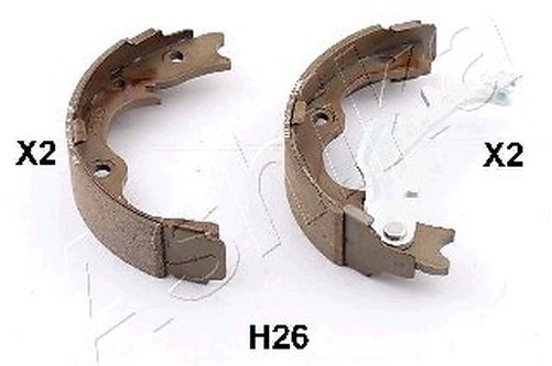 Ashika 55-0H-H26 Bremsbelagsatz, Handbremse FüR Hyundai, KIA-image