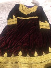 Afghan Hand Embroidered Women  s Dress, Comfortable For Weddings And Special