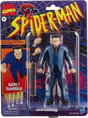 Marvel Legends Hammerhead Spiderman retro wave