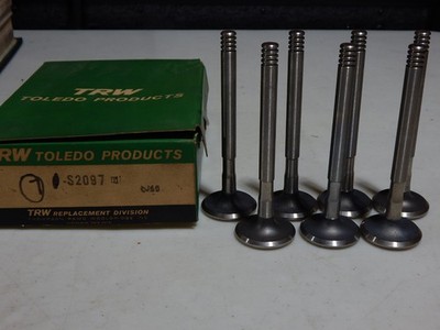 TRW S2097 EXH VALVES 1955-1958 CHRYSLER C71 C75-1 LC1 331 354 HEMI ENG OE1619638