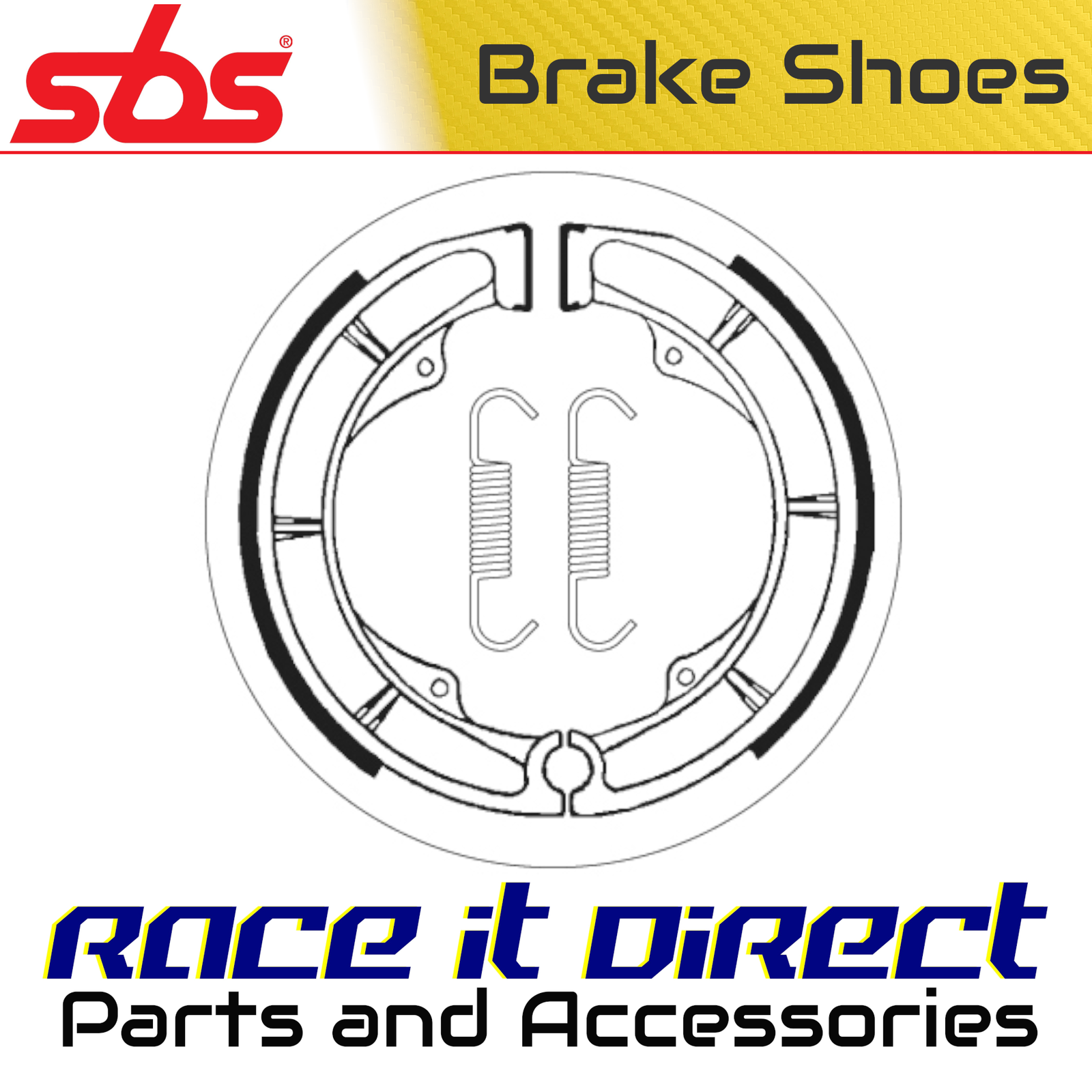 Brake Shoes for SUZUKI LS 650 SAVAGE 1986 Rear SBS