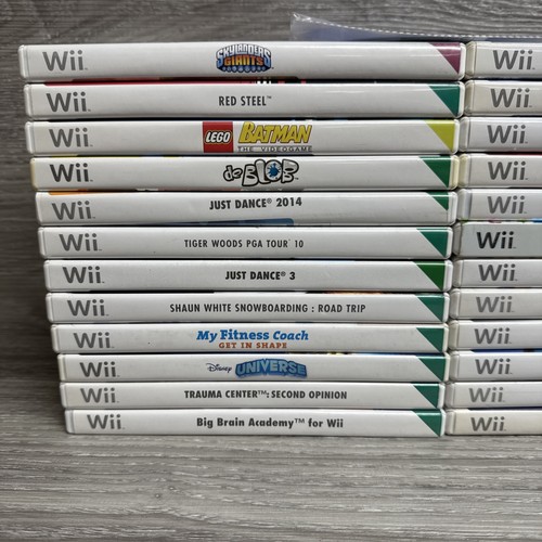 Nintendo Wii Spiele Konvolut Restposten X25 Spiele - Bild 2 von 4