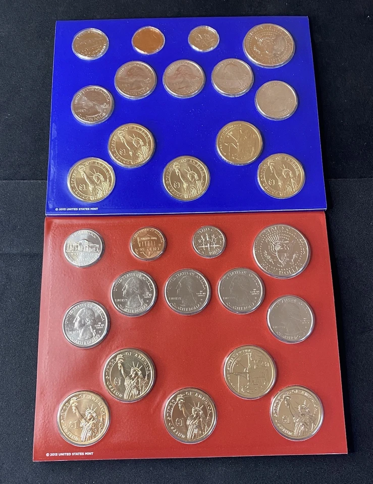 2014 U.S. Mint Uncirculated Denver & Philadelphia 28 Coins Set Free Shipping - Image 2 of 4