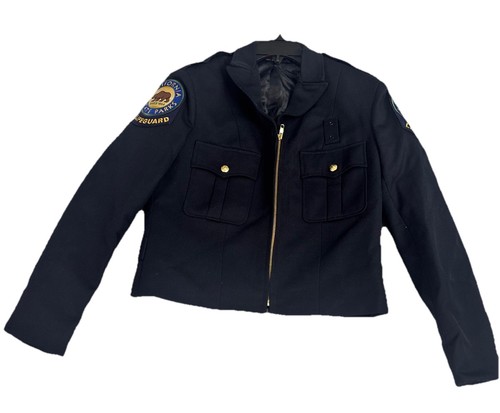 California State Parks Lifeguard Uniform Jacket Navy Dress Coat Women’s Small