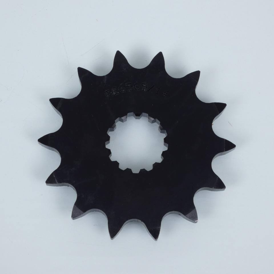 Pignon de sortie de boite FE 14 dents pas 520 pour moto Kawasaki 300 KLX R