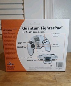 Quantum FighterPad Controller InterAct for Sega Dreamcast Console Game System