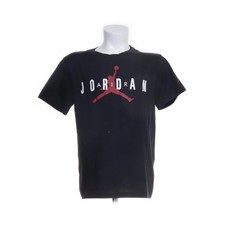 Jordan, T-shirt, Größe: 147/163, Schwarz, Print, Jungen #Dfp