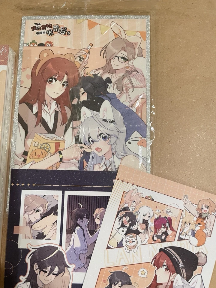 SIGNED My Food Looks Very Cute by Lily Club and Radish volume 3 Baihe Manhua - Image 3 of 4