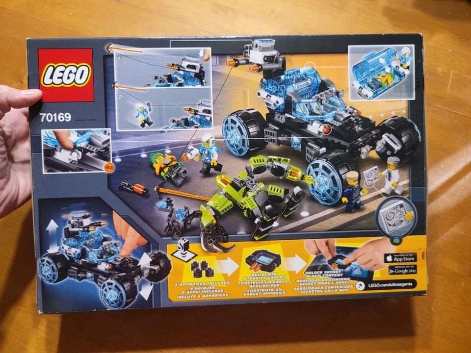 Lego Ultra Agents 70169 Agent Stealth Patrol Fury Swift Brainstein Toxikita - Image 2 of 4