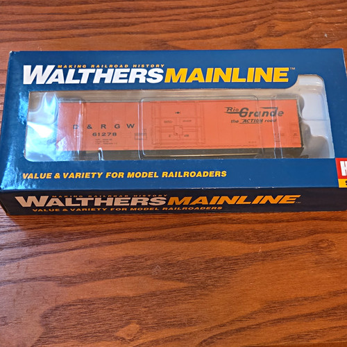 Coche de caja aislante Walthers Mainline HO 50' D&RGW 61278 910-2033 | Condition: New