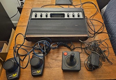 Atari 2600 Light Sixer Video Game Console 6-switch.Working, controller/paddle