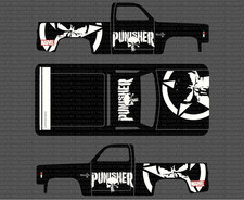 '83 CHEVY SILVERADO Custom WaterSlide Decal for hot wheels 1/64 a1