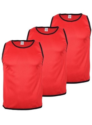 3er Set Cawila ACADEMY Training Leibchen Markierung Hot orange  M/L (Senior) 