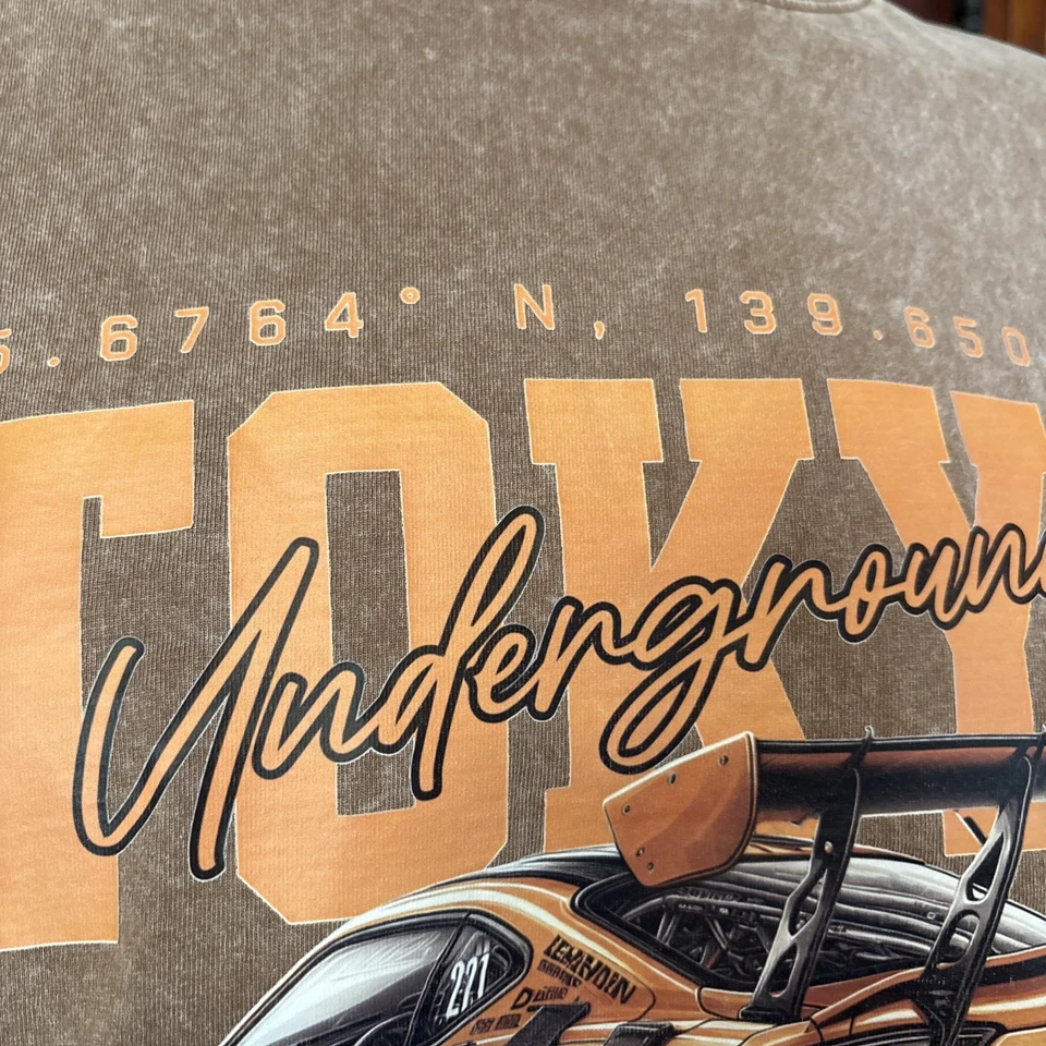 Camisa Tokyo Underground Auténtica Ropa Drift Legend Talla Mediana Para Hombre Foto 4 de 4