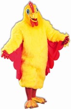 Yellow Adult Classic Chickie Chicken Costume