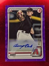 2020 Bowman - Prospects Autographs Avery Short #PA-ASH Purple /250 (AU, RC)